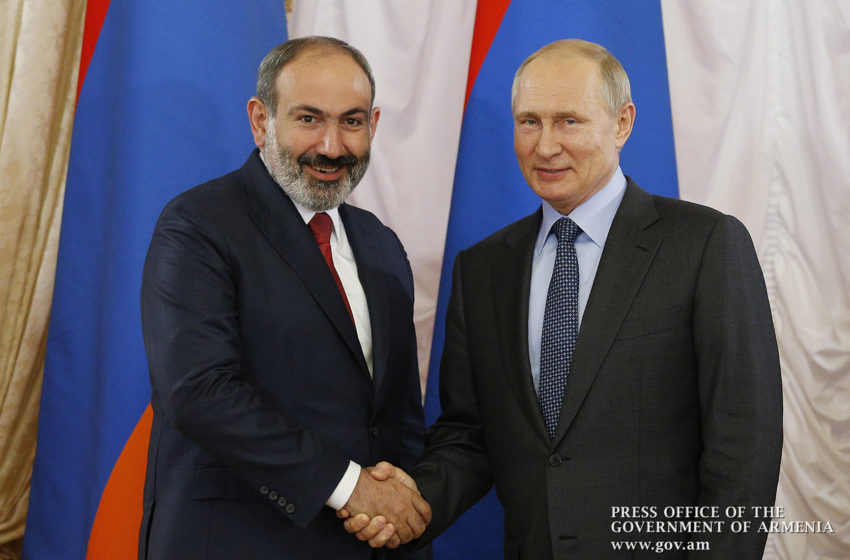 Վլադիմիր Պուտինի հետ հանդիպումը շատ արդյունավետ էր. Փաշինյան