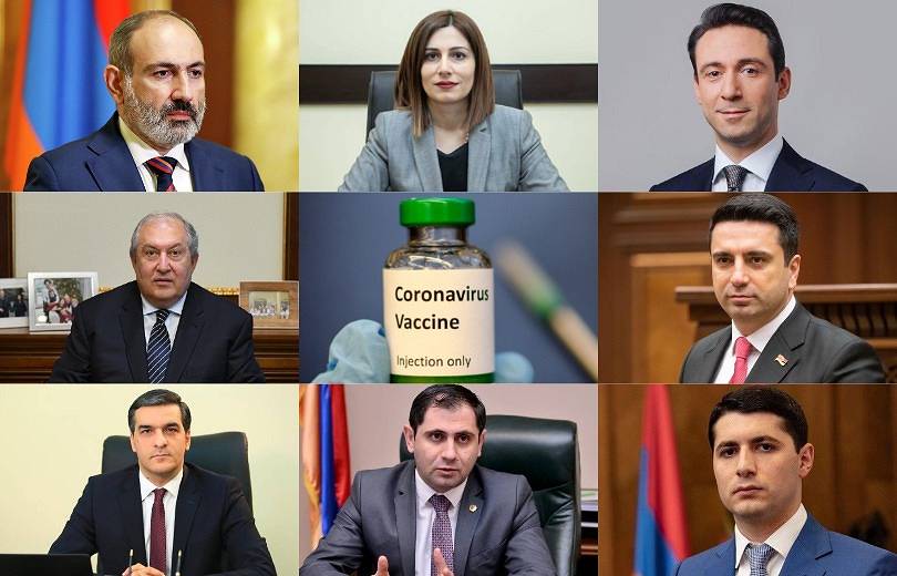 Բարձրաստիճան պետական պաշտոնյաներից ովքեր են պատվաստվել, ովքեր՝ ոչ